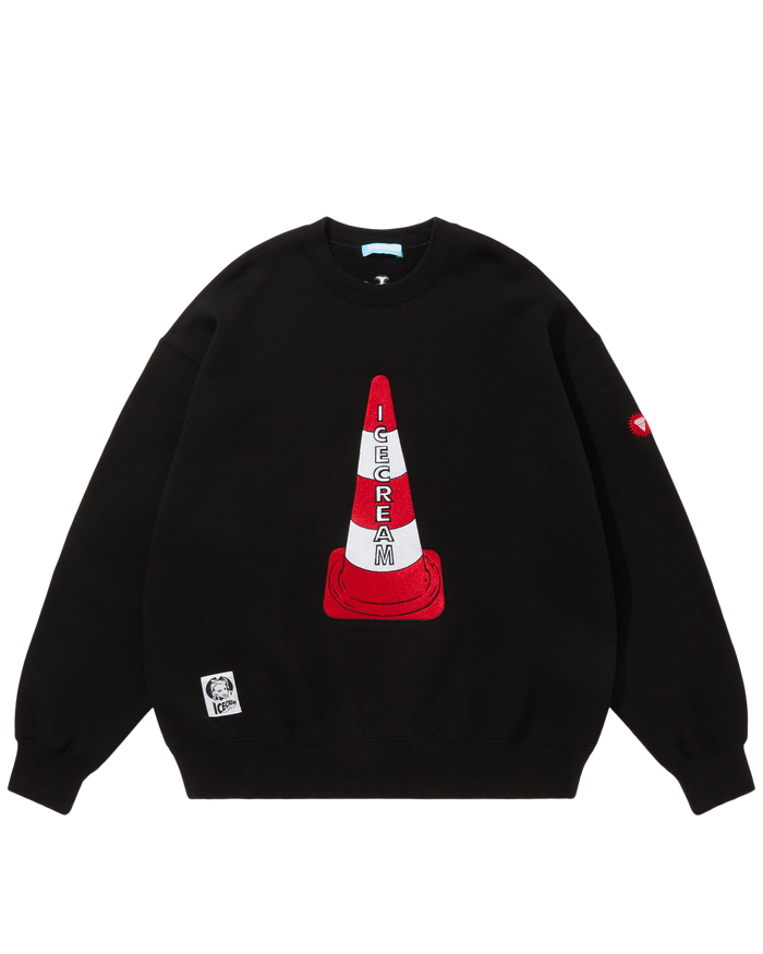 Embroidered Logo Sweatshirt Icecream