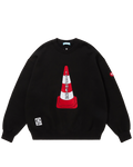 Embroidered Logo Sweatshirt Icecream