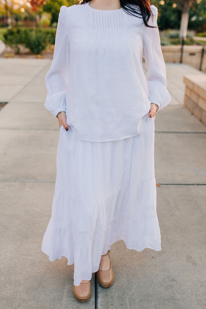 Embroidered Skirt