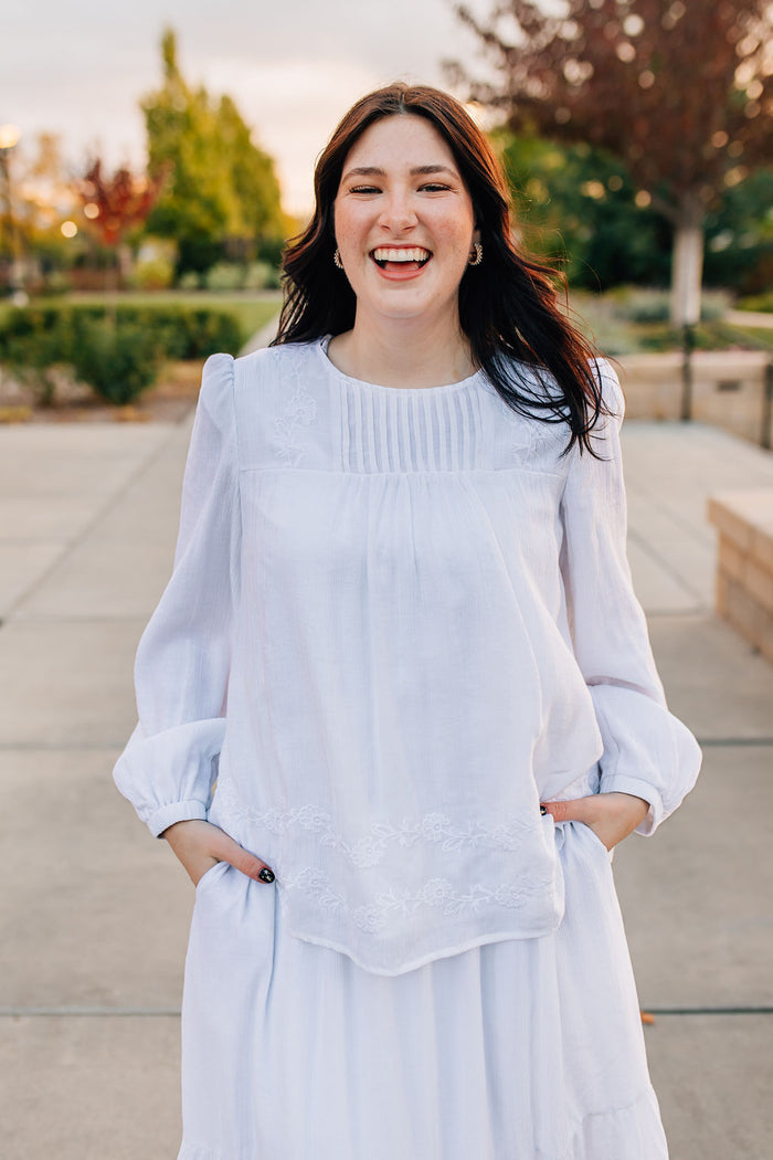 Embroidered Top