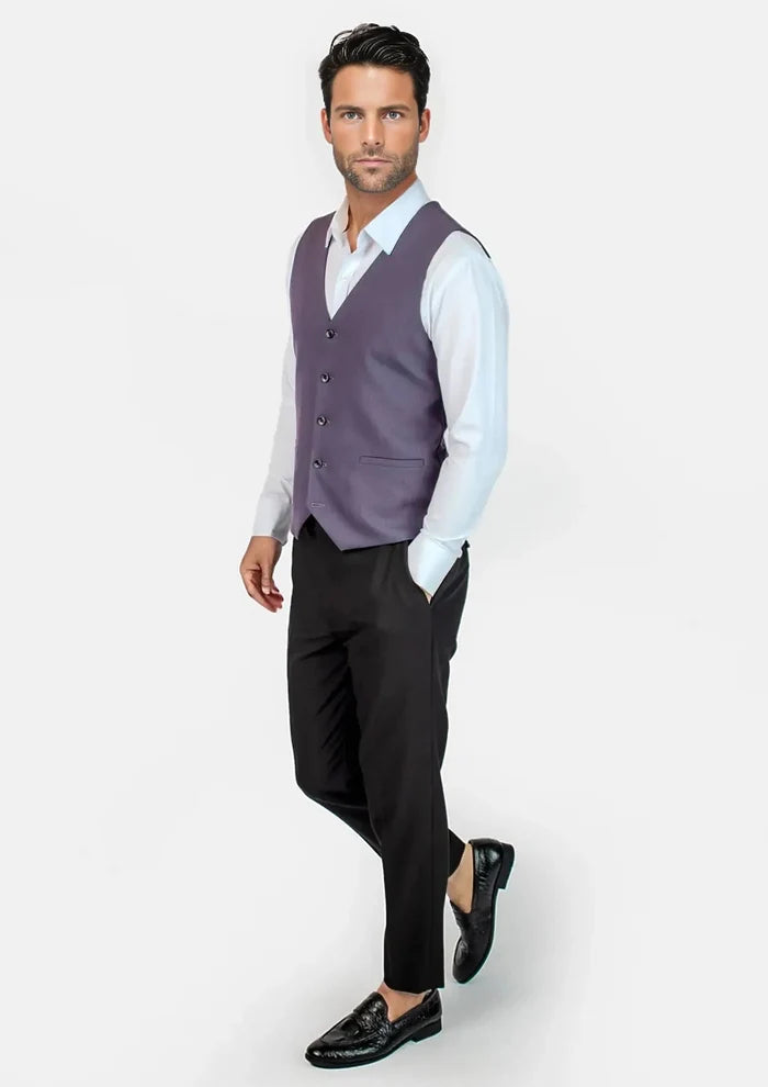Eminence Purple Vest - SARTORO