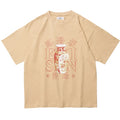 Evisen Vase Logo T-Shirt tan pure boardshop