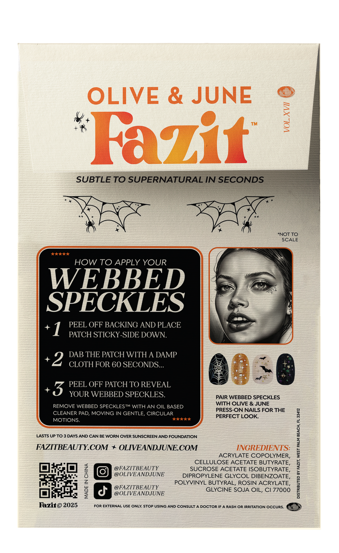Fazit - Spider Webbed Speckles Makeup Patches