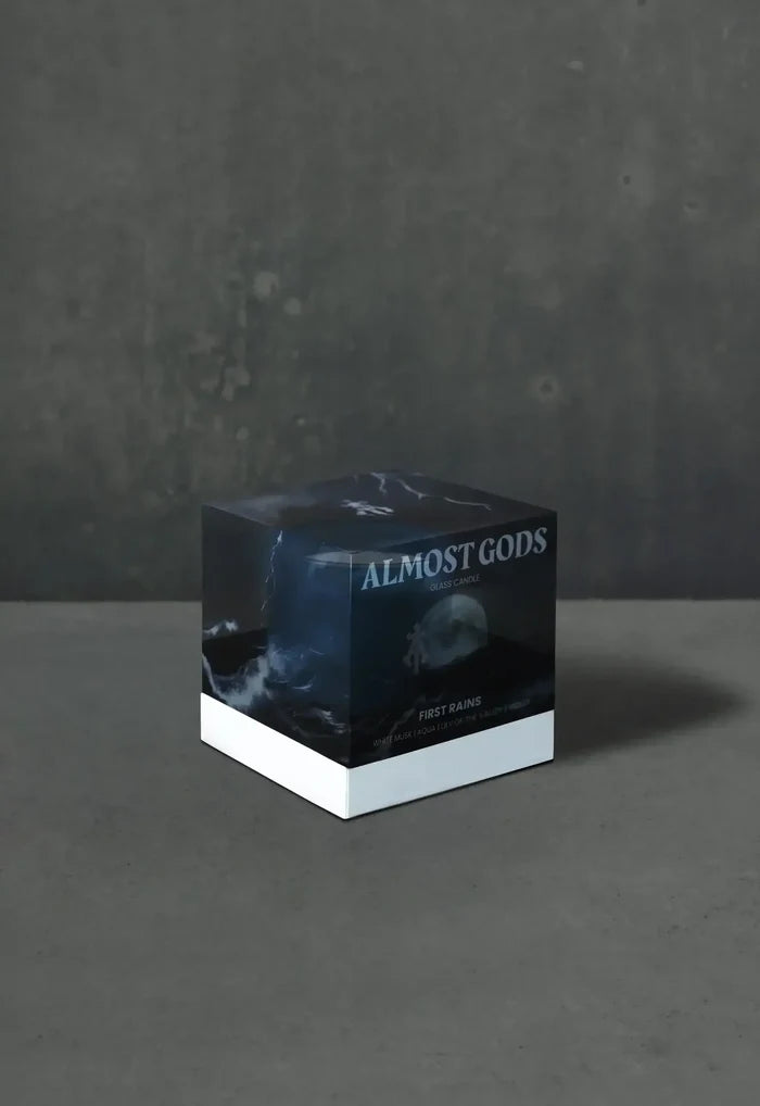 First Rains - Glass Candle