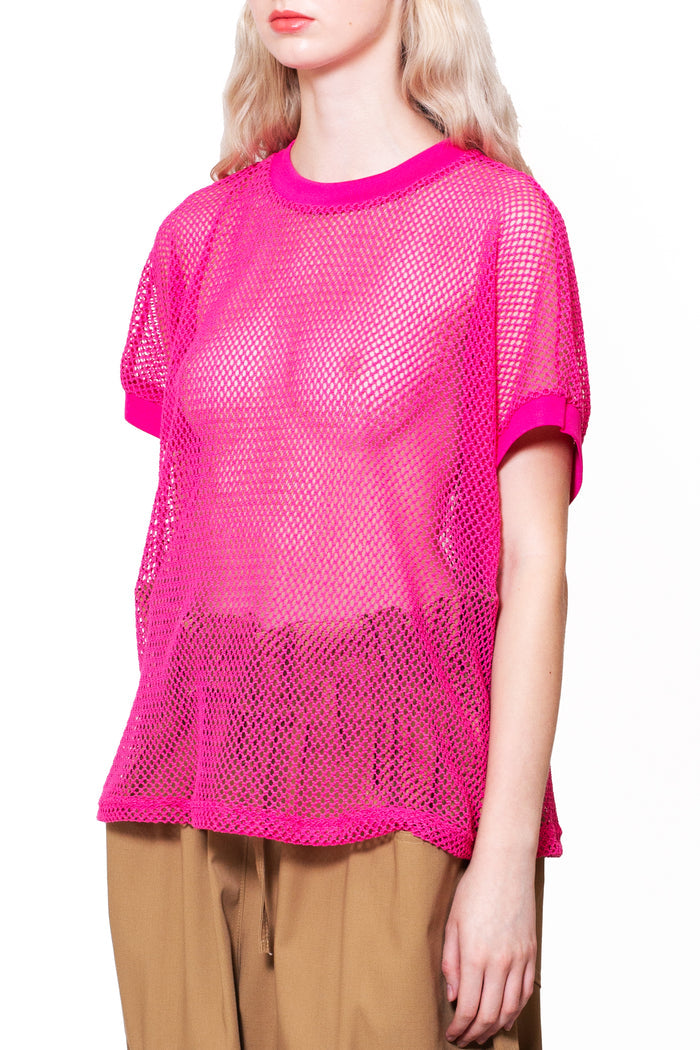 Fishnet Pink T