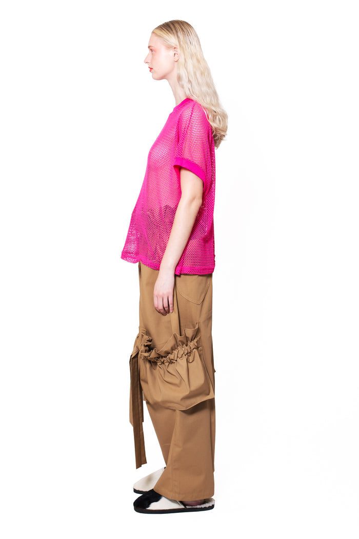 Fishnet Pink T