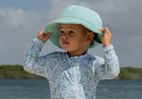 Flap Happy Terry Beach Bucket Hat