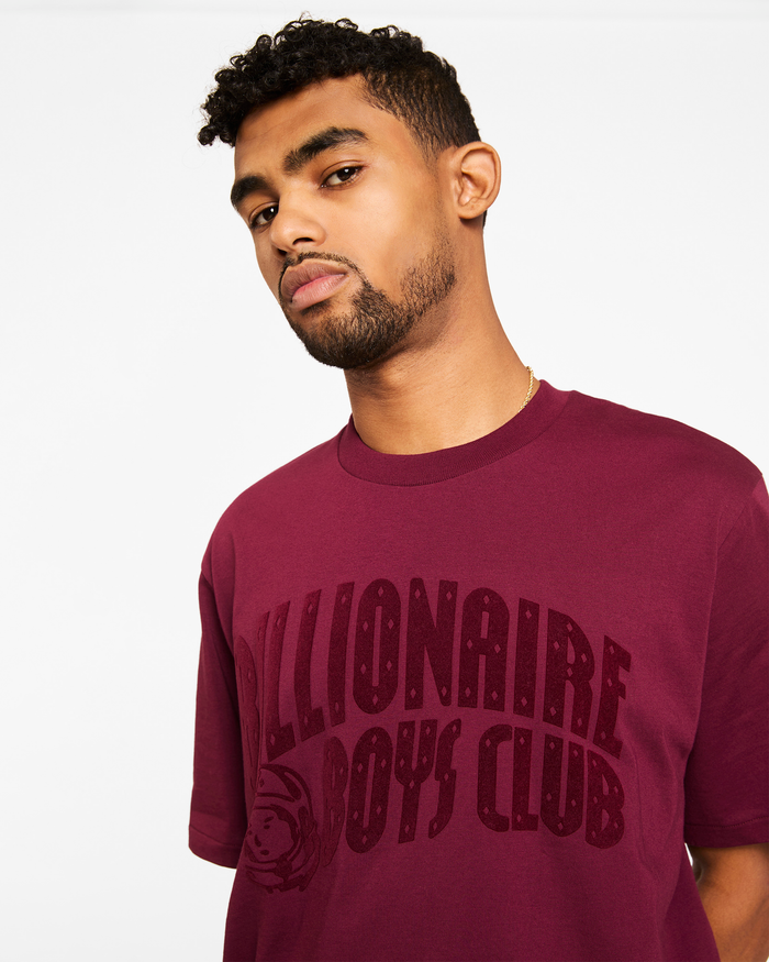 Flocked Logo Tee