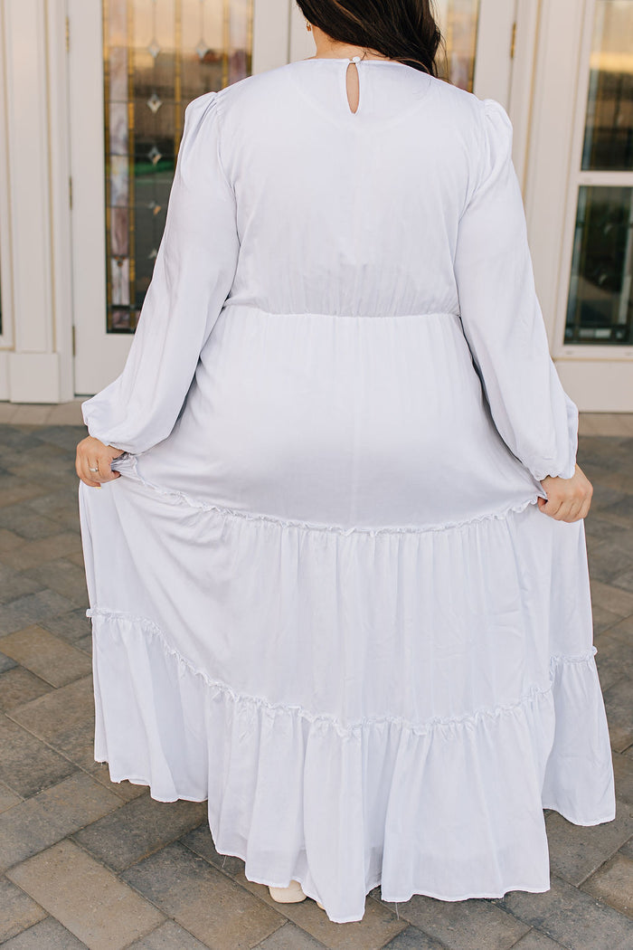 Flora Embroidered Temple Dress