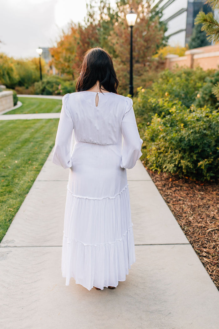 Flora Embroidered Temple Dress