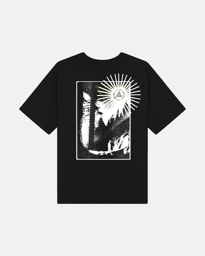 Forest Rave Cave Black Tee