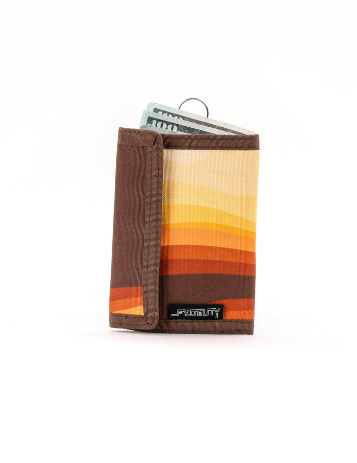 Fydelity - RFID Retro Wallet (Sunset Stripe)