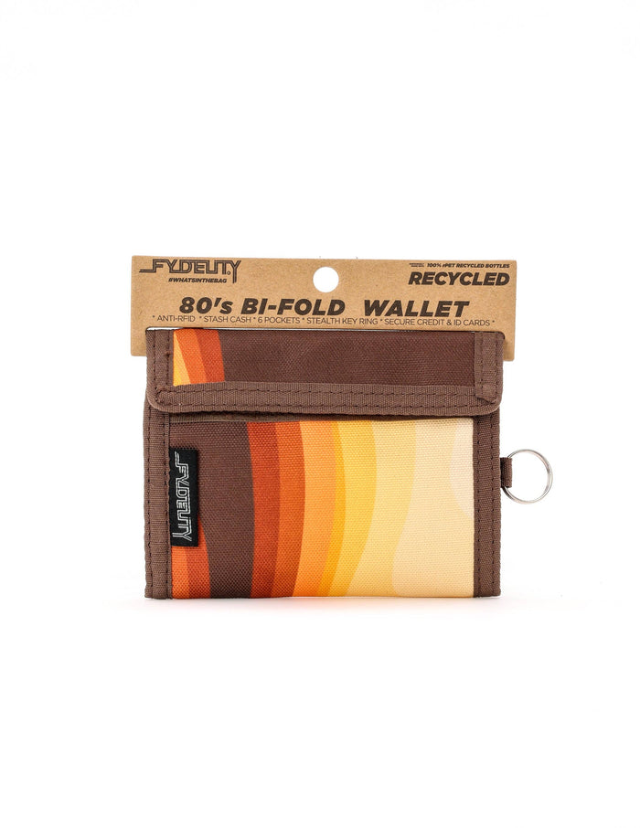Fydelity - RFID Retro Wallet (Sunset Stripe)