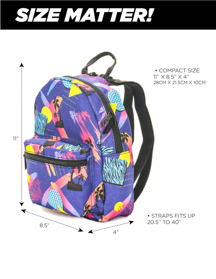 Fydelity Mini Backpack - 80s Wave