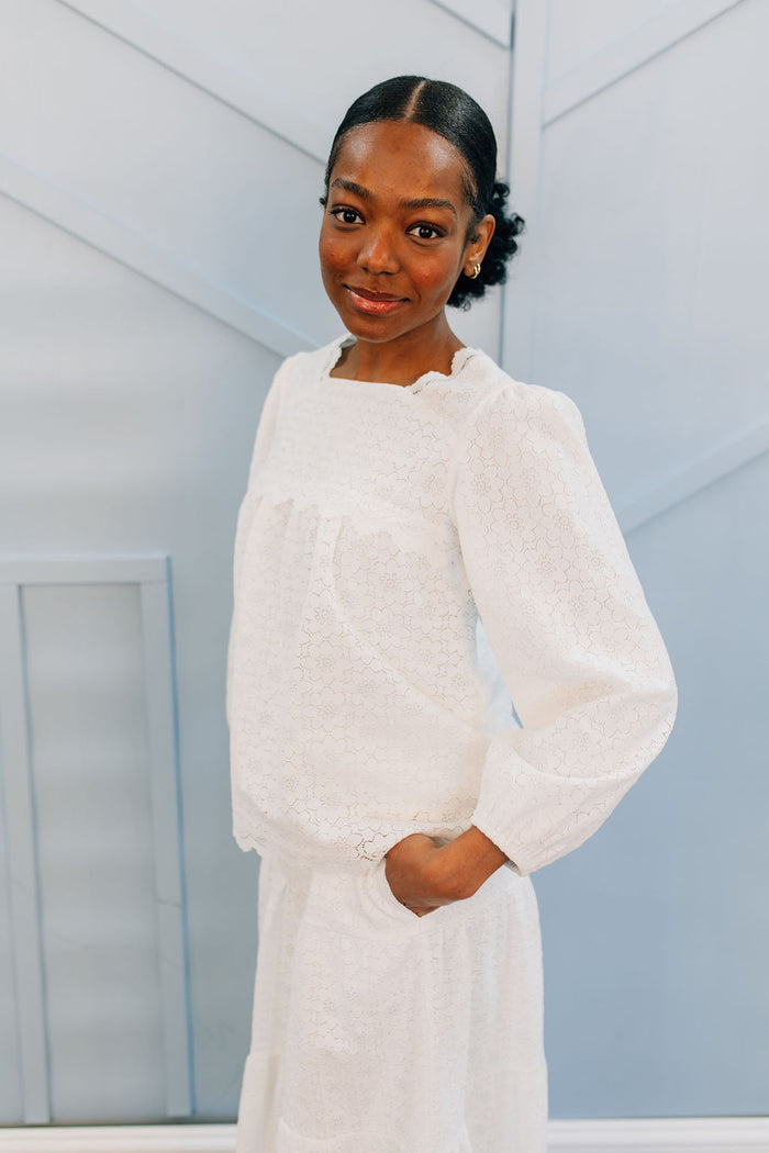 Georgia Lace Top