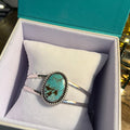 Ghost Town Metal Works McGinnis Turquoise Cuff