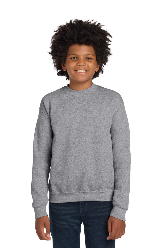Gildan® - Youth Heavy Blend™ Crewneck Sweatshirt | G180B - The Lemon Print & Design Studio