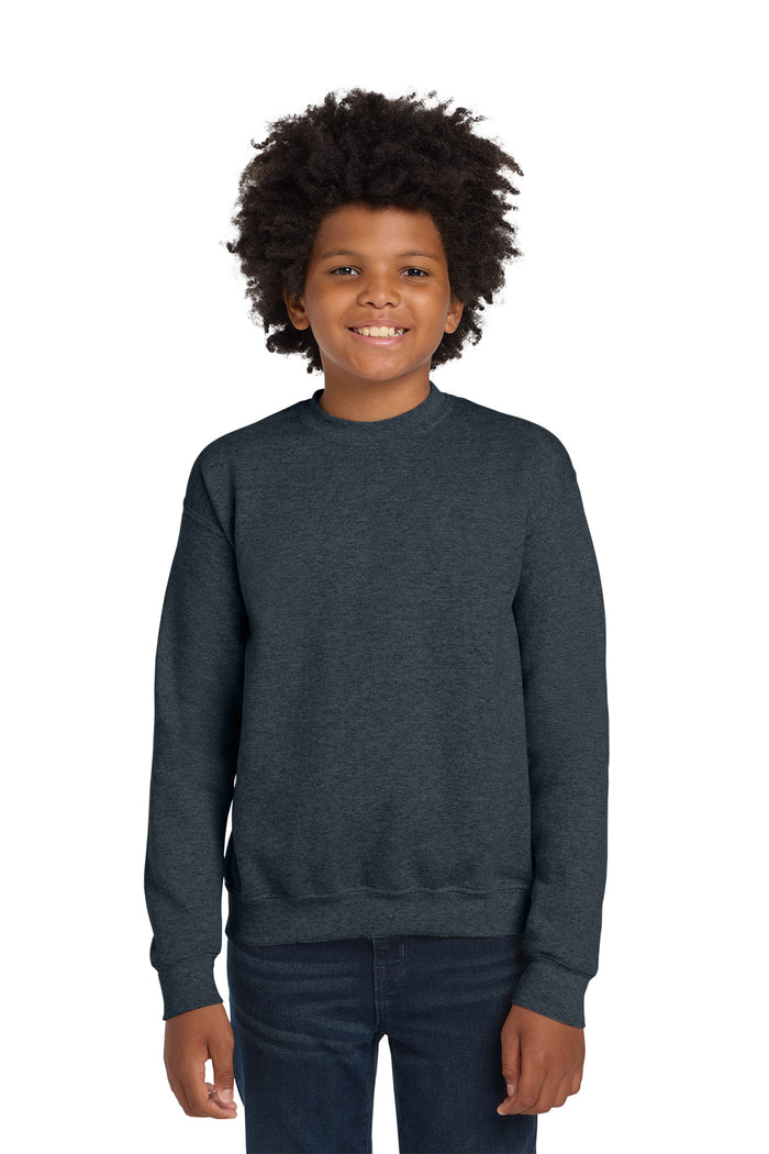 Gildan® - Youth Heavy Blend™ Crewneck Sweatshirt | G180B - The Lemon Print & Design Studio