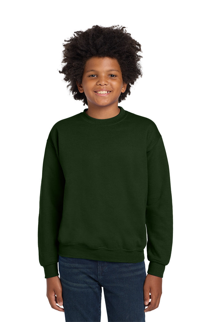 Gildan® - Youth Heavy Blend™ Crewneck Sweatshirt | G180B - The Lemon Print & Design Studio