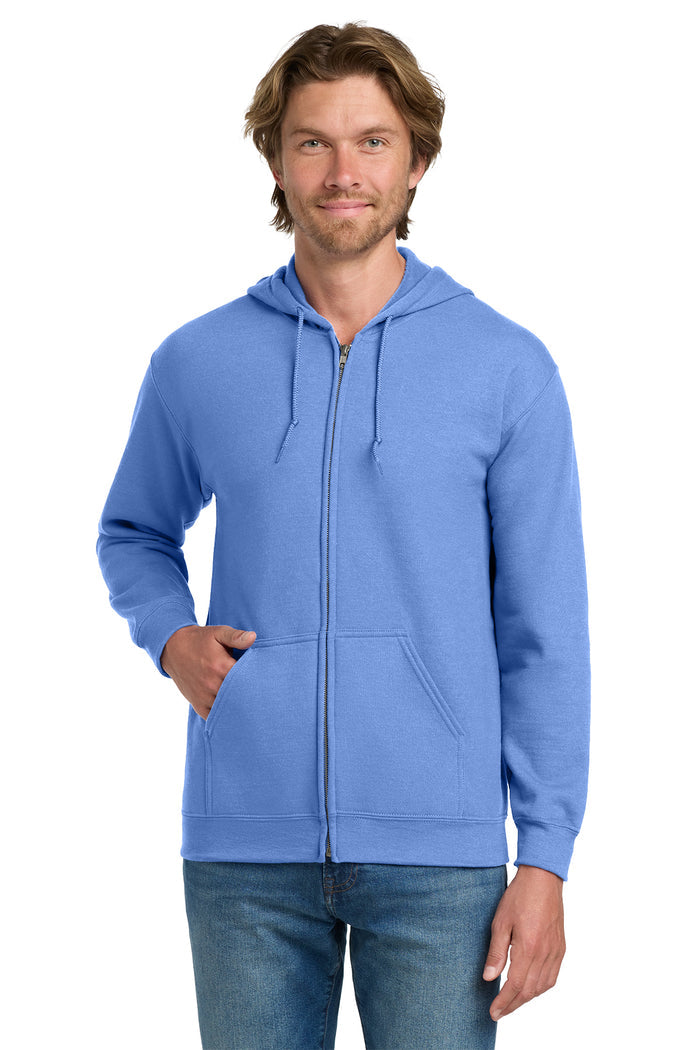 G186 Gildan® - Heavy Blend™ Full-Zip Hooded Sweatshirt - The Lemon Print & Design Studio
