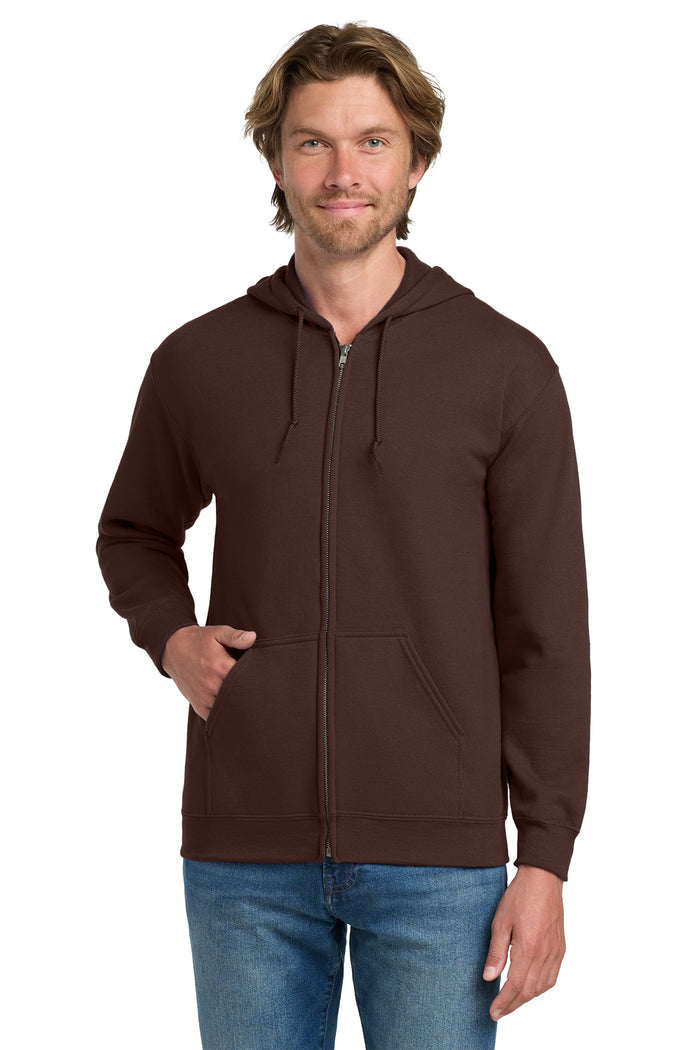 G186 Gildan® - Heavy Blend™ Full-Zip Hooded Sweatshirt - The Lemon Print & Design Studio