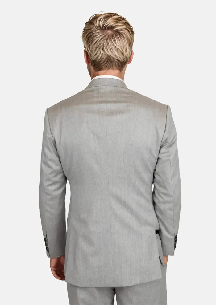 Glacier Grey Twill Suit