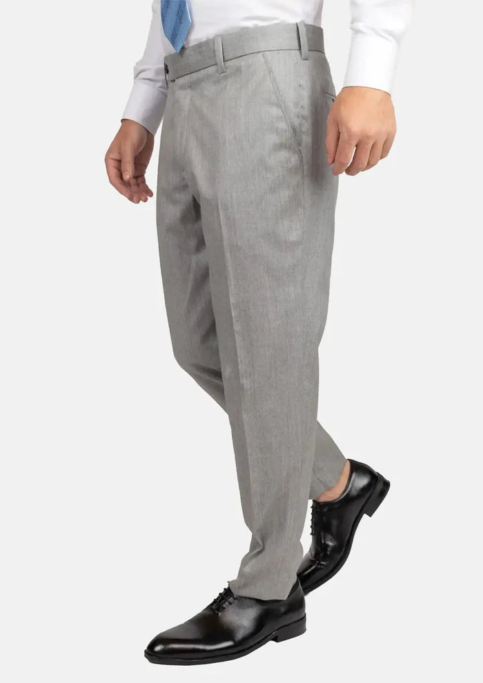 Glacier Grey Twill Suit