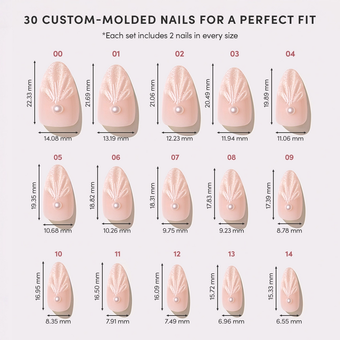 Glamnetic Press On Nails - Honeymoon