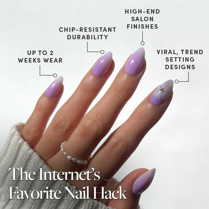 Glamnetic Press on Nails - Lilac Reef