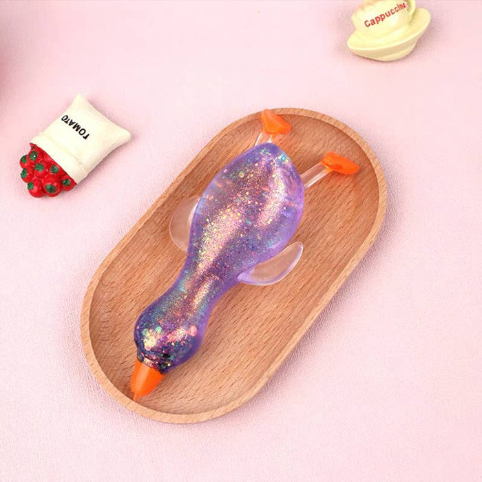 Glitter Goose Squishy