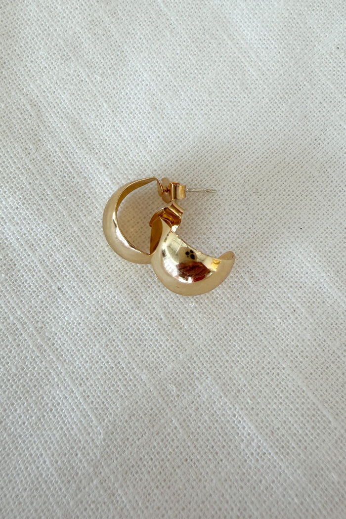 Go To Gold Earrings 18K Gold Dipped, adeline boutique, dallas boutique boutique