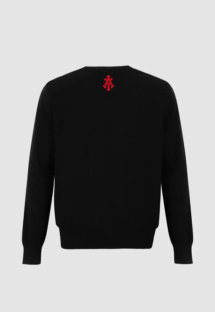 Gothic Logo Knitted Sweater