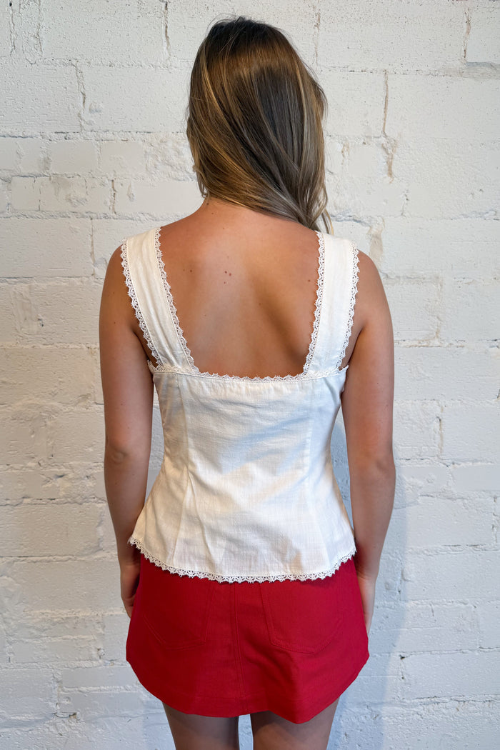 Harbor Breeze Top Back, adeline boutique, dallas boutique, boutique