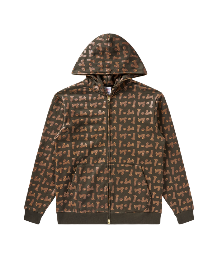 Hardware Full Zip Hoodie