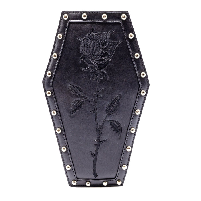 Heartless ROSE COFFIN BAG - BLACK Claxton Creations GB