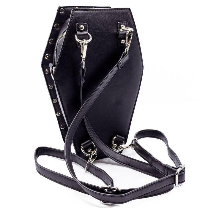 Heartless ROSE COFFIN BAG - BLACK Claxton Creations GB