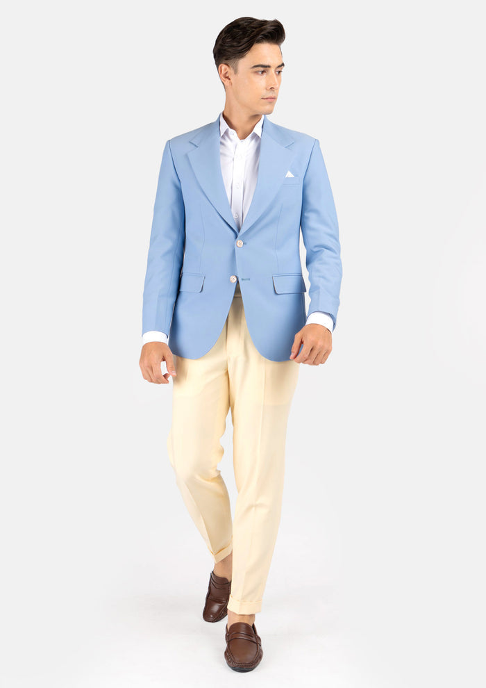 Icy Blue Stretch Jacket