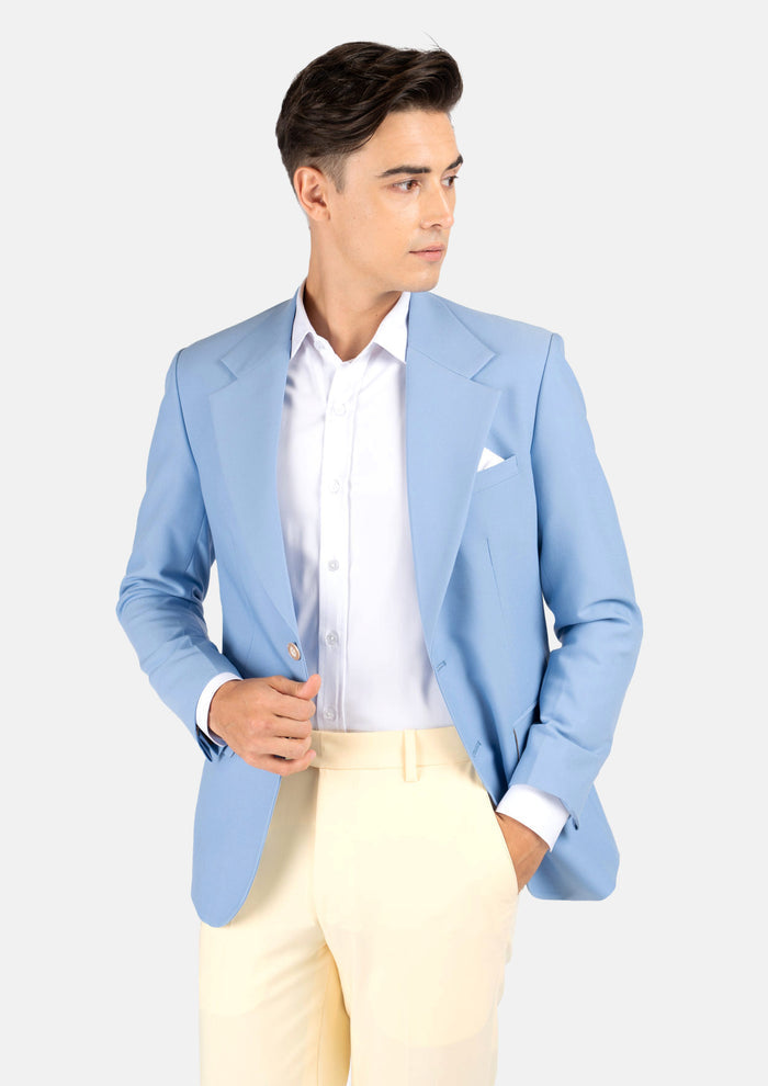 Icy Blue Stretch Jacket