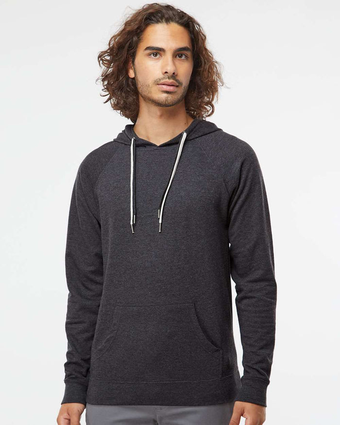Independent Trading Co. - Unisex Lightweight Loopback Terry Hooded Pullover | SS1000 - The Lemon Print & Design Studio