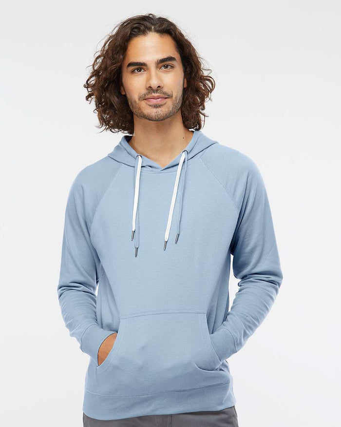 Independent Trading Co. - Unisex Lightweight Loopback Terry Hooded Pullover | SS1000 - The Lemon Print & Design Studio