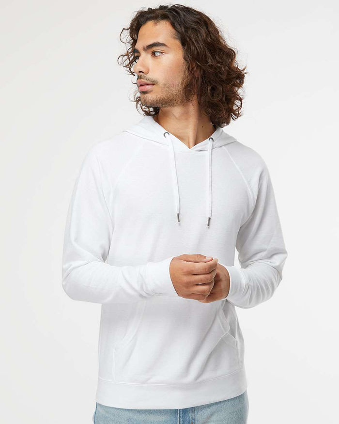 Independent Trading Co. - Unisex Lightweight Loopback Terry Hooded Pullover | SS1000 - The Lemon Print & Design Studio