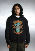 Insignia Embroidered Zip Hoodie