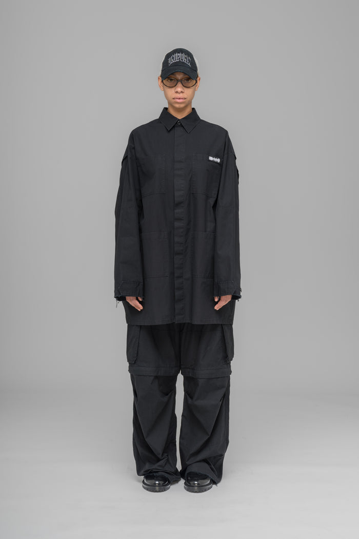"INTERMISSION" CARGO OVERSHIRT - 032c