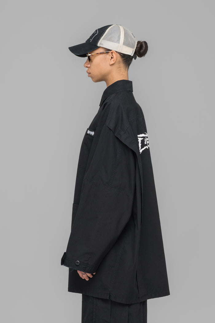 "INTERMISSION" CARGO OVERSHIRT - 032c