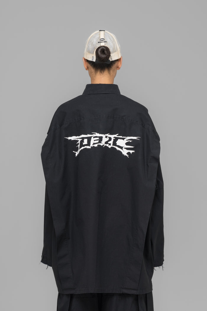 "INTERMISSION" CARGO OVERSHIRT - 032c