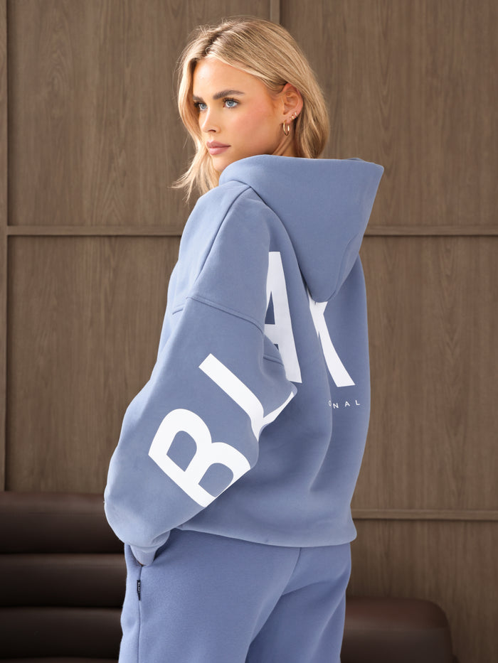Isabel Oversized Hoodie - Blue