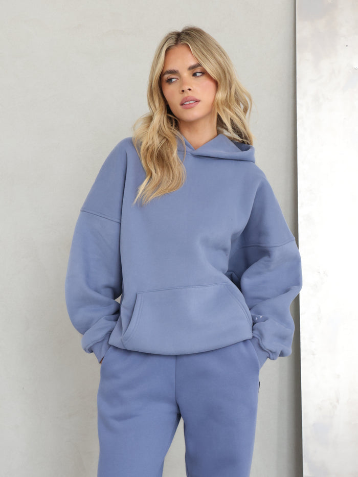 Isabel Oversized Hoodie - Blue