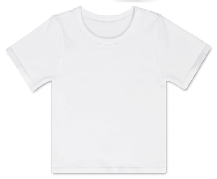 Iscream - Ribbed Short Sleeve Shirt - White