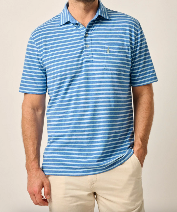 johnnie-O Matthis Striped Original Polo