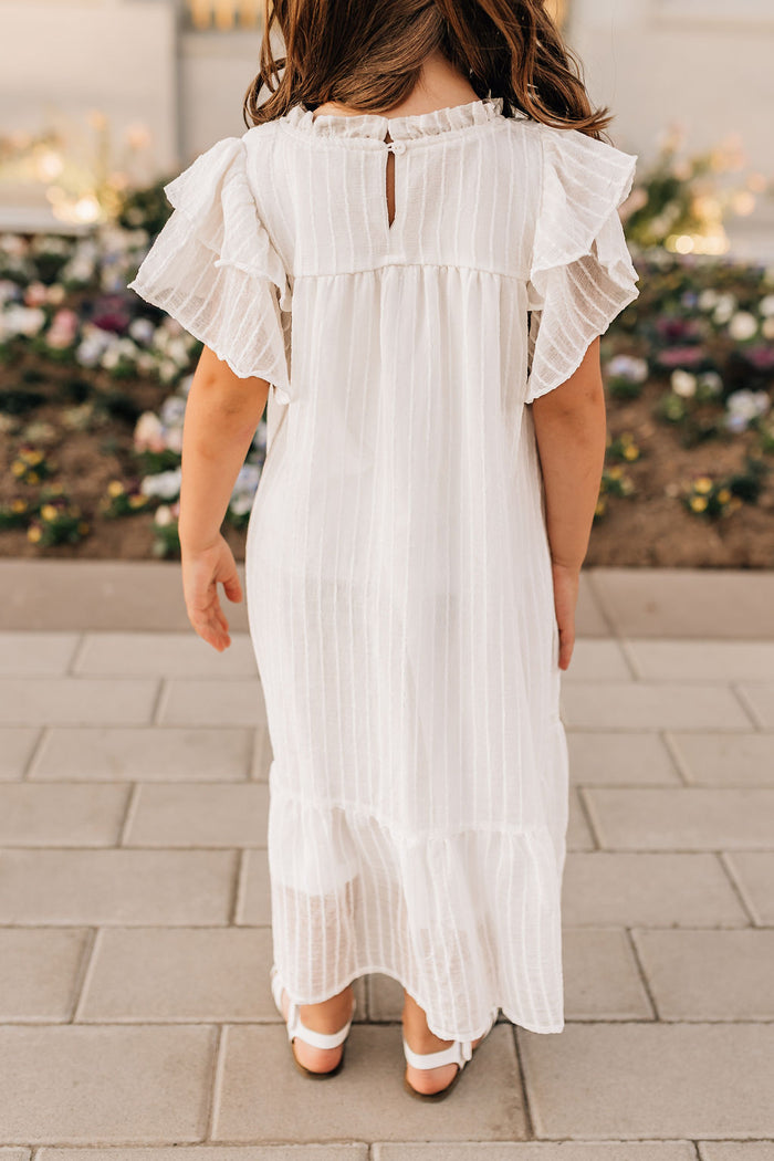 girl in white dress
